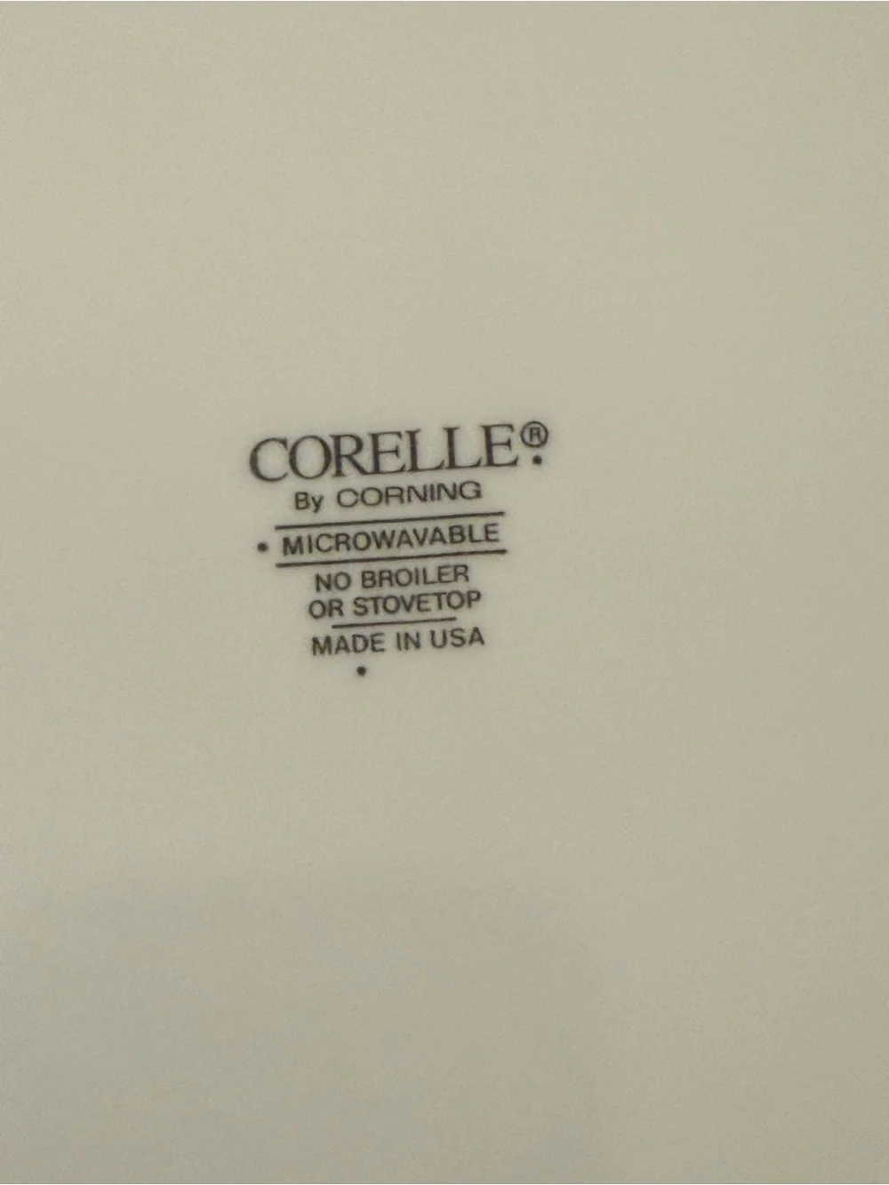 Vintage Corelle White Oval Platter quilt heart pattern 1994